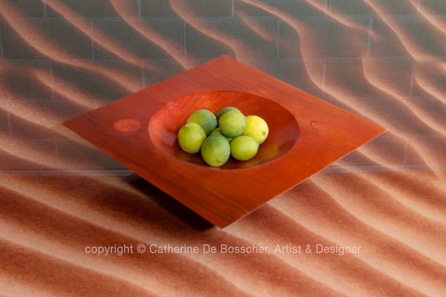 EDEN - Varnished wood Platter - Image 3