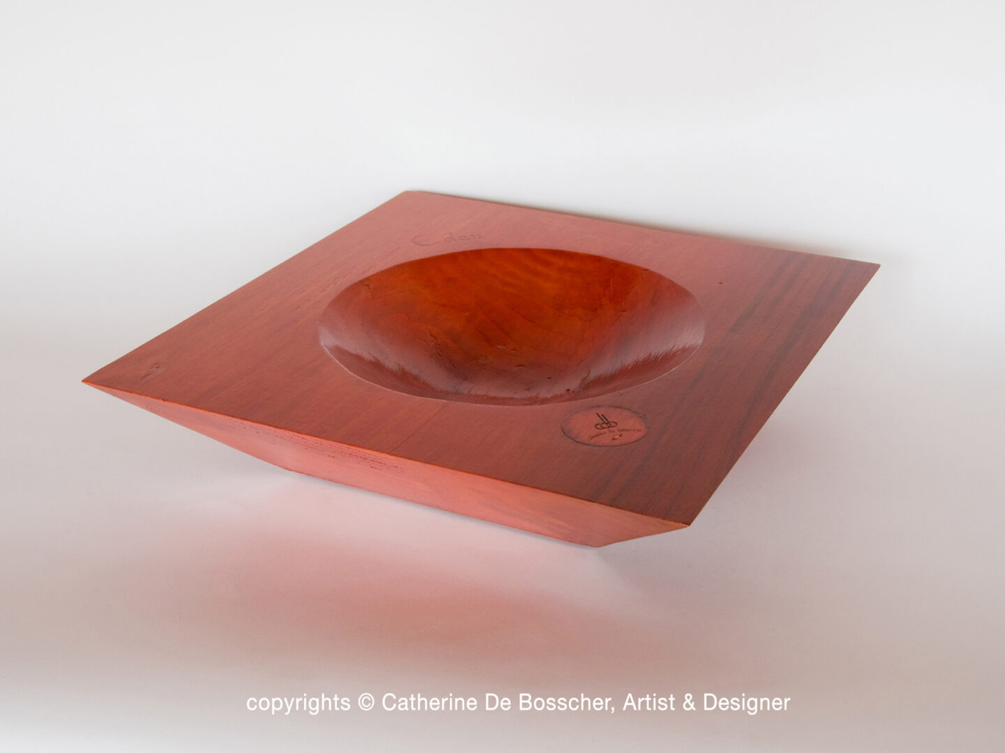 EDEN - Varnished wood Platter