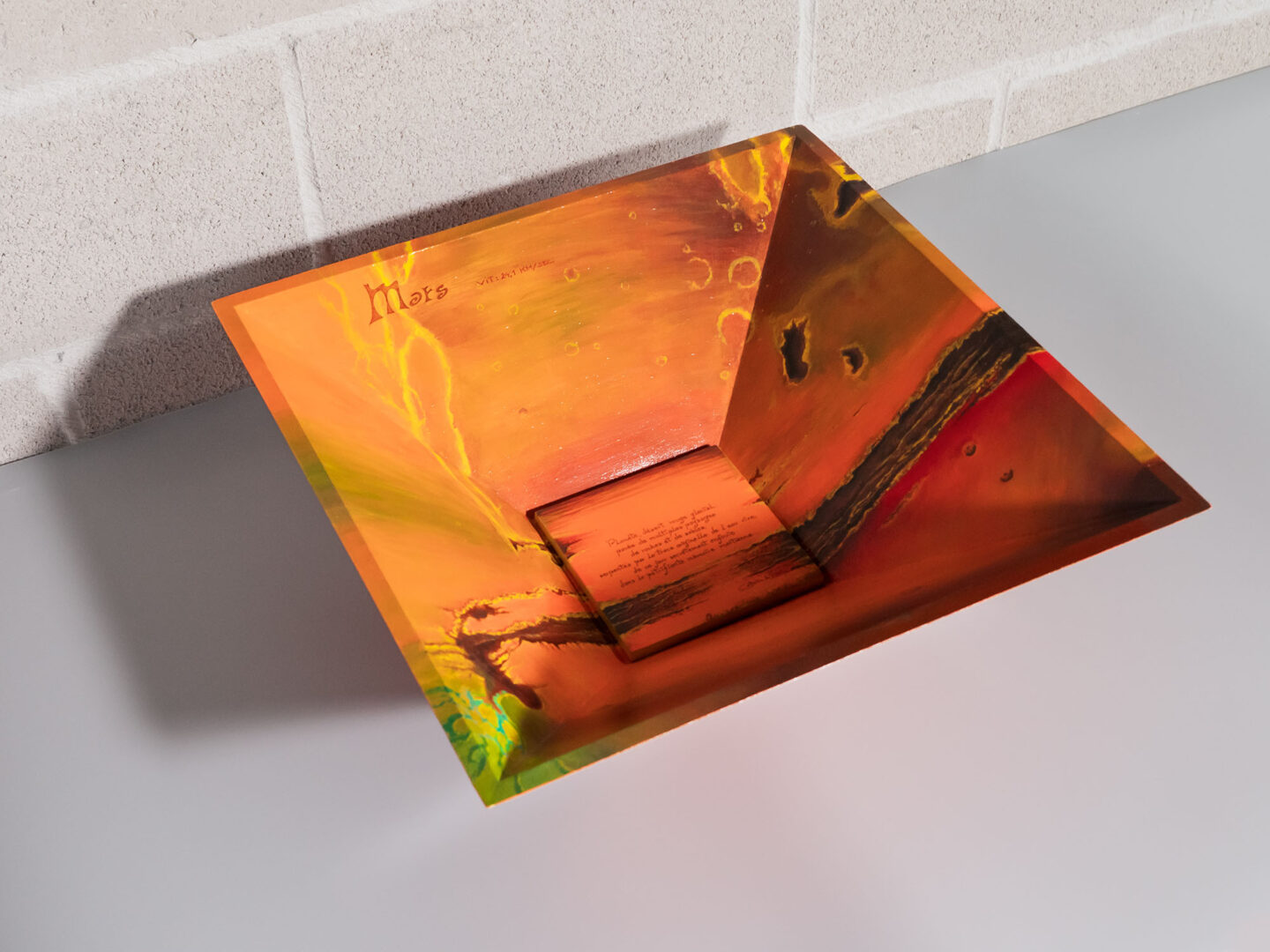 Planet Mars - Painting and Platter - Image 4